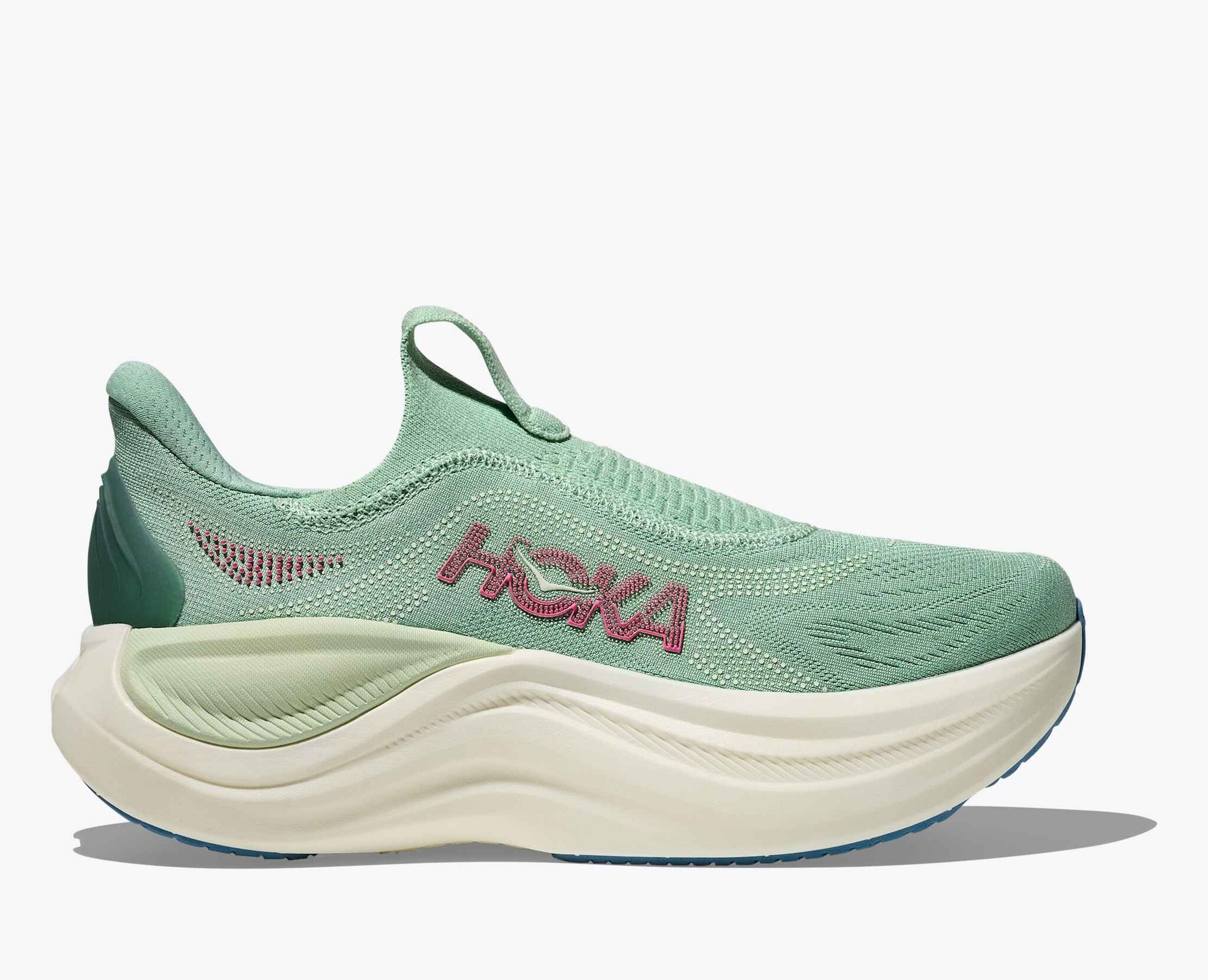 HOKA ONE ONE WOMEN'S SKYWARD LACELESS-JADEITE/SEA GLASS