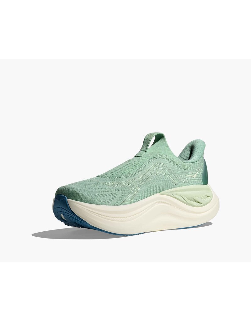 HOKA ONE ONE WOMEN'S SKYWARD LACELESS-JADEITE/SEA GLASS