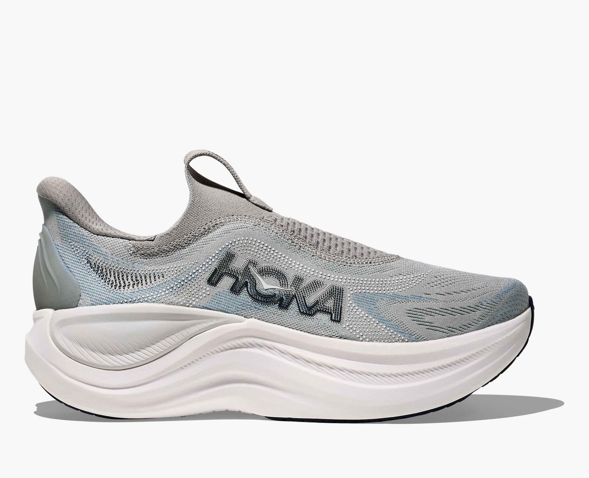 HOKA ONE ONE MEN'S SKYWARD LACELESS-STARDUST/STELLAR GREY
