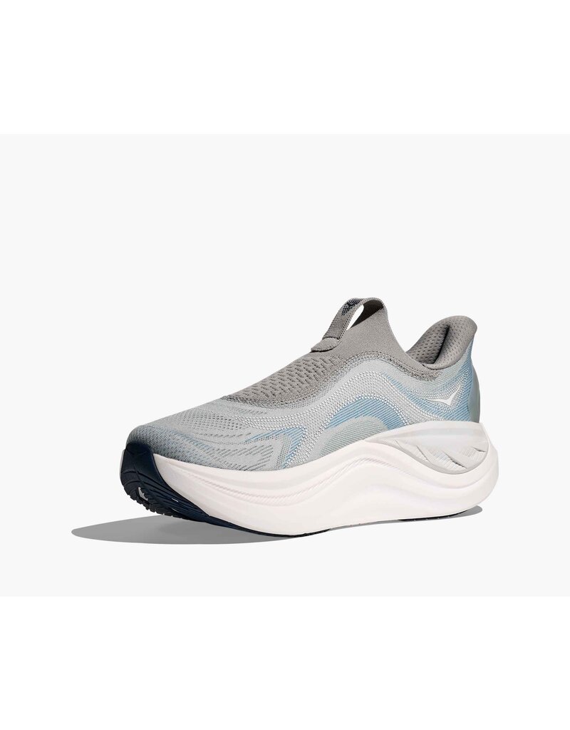 HOKA ONE ONE MEN'S SKYWARD LACELESS-STARDUST/STELLAR GREY