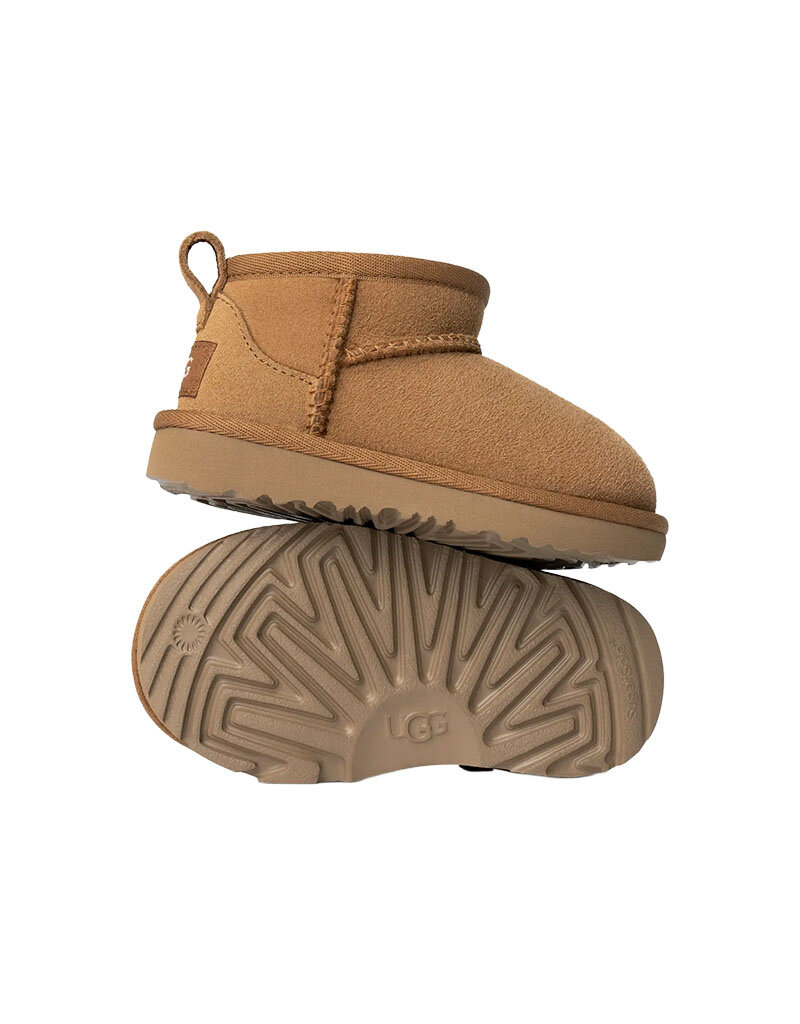 UGG KID'S CLASSIC ULTRA MINI-CHESTNUT