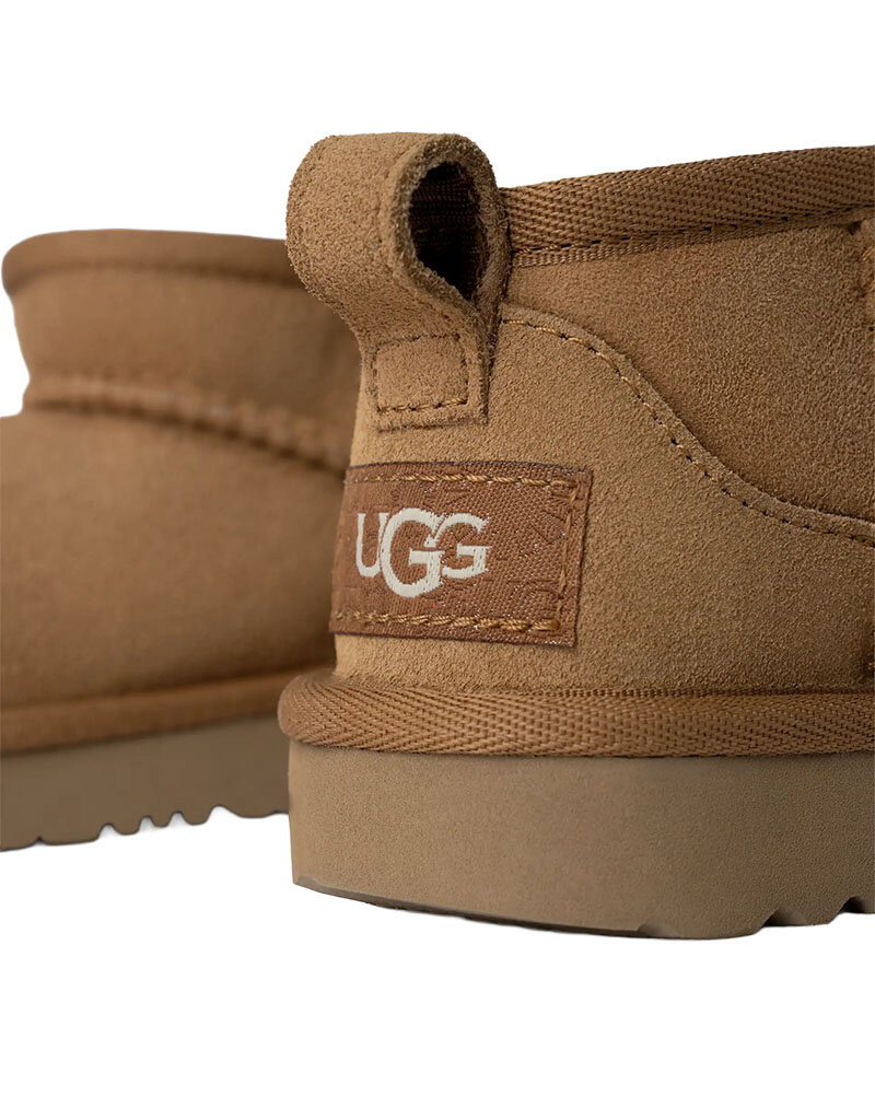 UGG KID'S CLASSIC ULTRA MINI-CHESTNUT