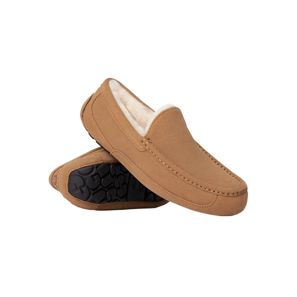 UGG MEN'S ASCOT SLIPPER-CHESTNUT
