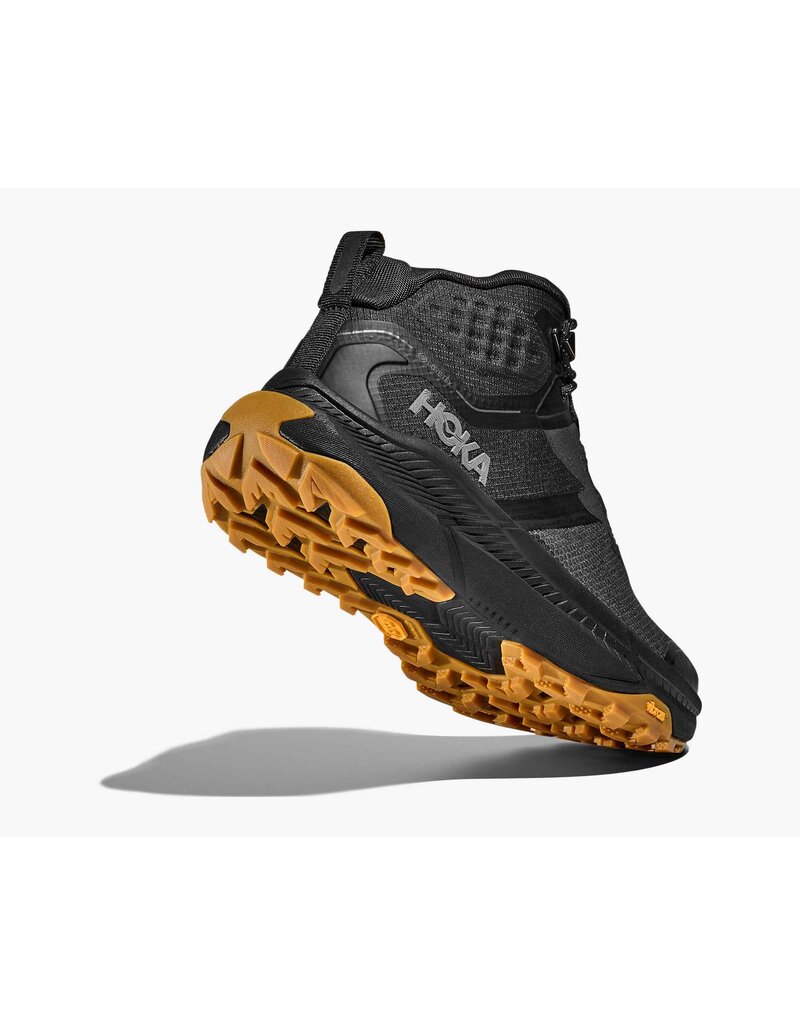 HOKA ONE ONE MEN'S TRANSPORT HIKE GTX-BLACK/BLACK