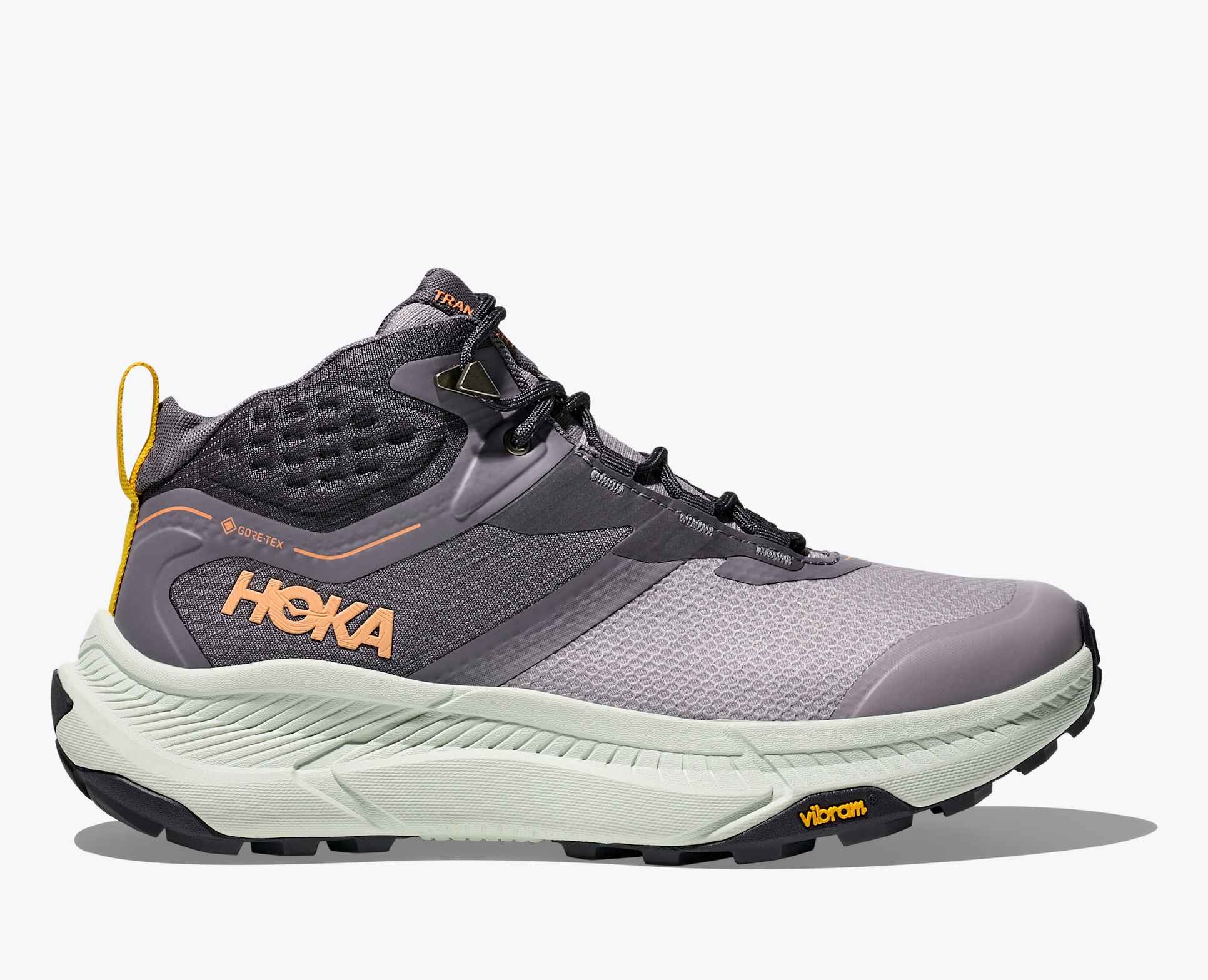 HOKA ONE ONE WOMEN'S TRANSPORT HIKE GTX-GREY SKIES/SEA GLASS