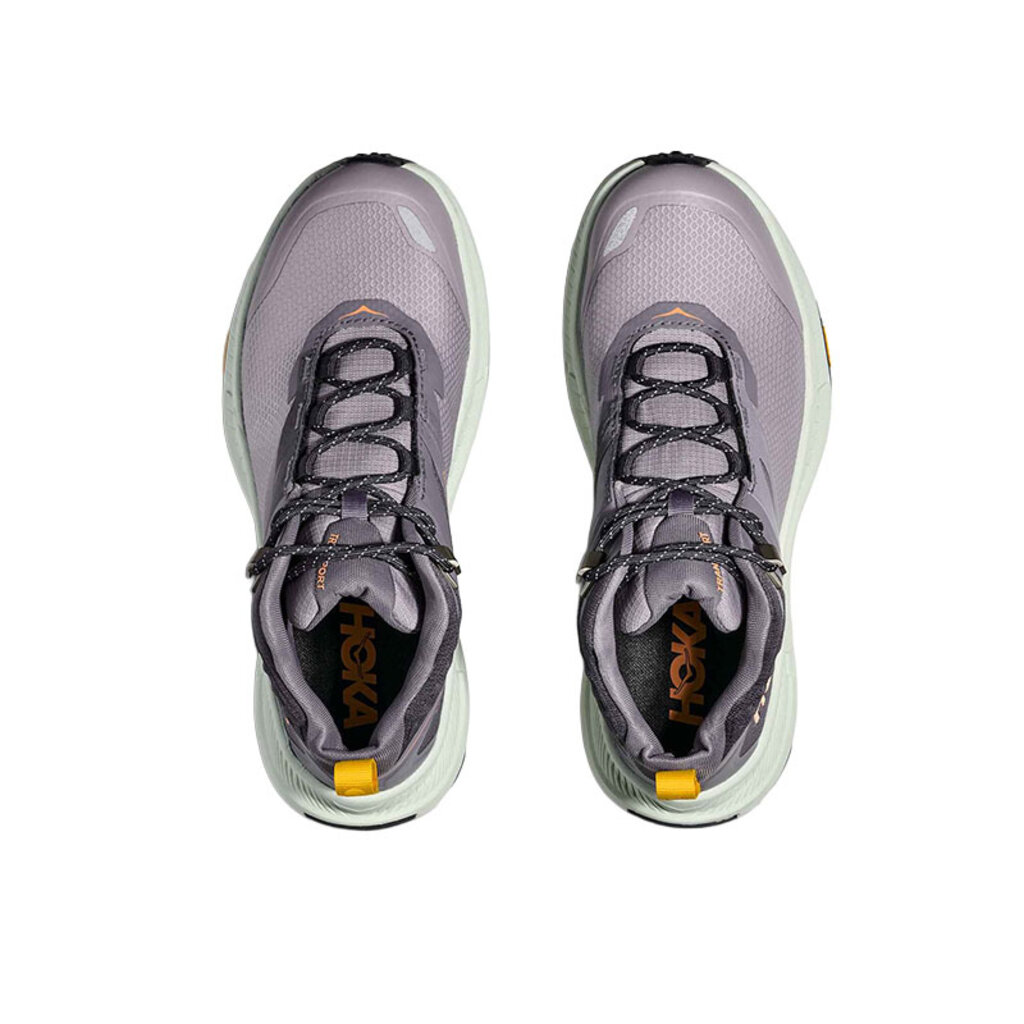 HOKA ONE ONE WOMEN'S TRANSPORT HIKE GTX-GREY SKIES/SEA GLASS