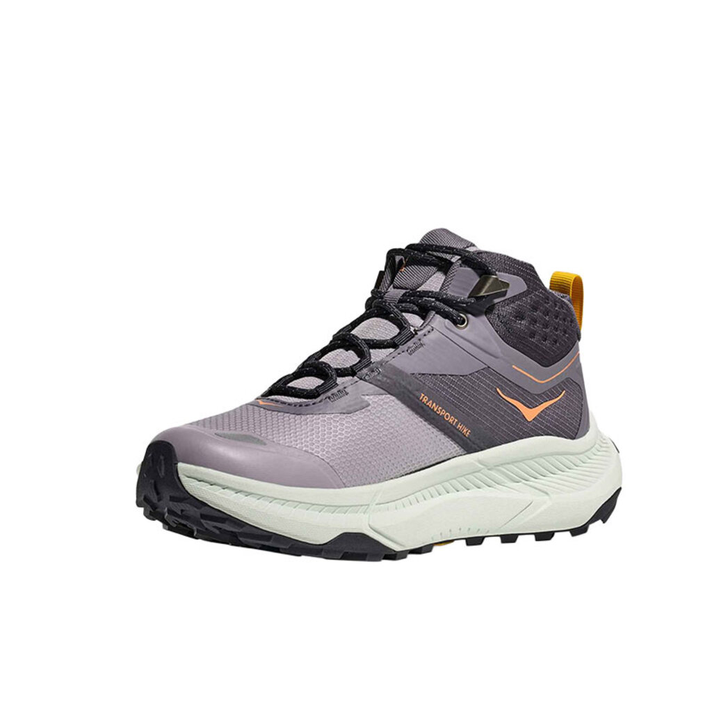 HOKA ONE ONE WOMEN'S TRANSPORT HIKE GTX-GREY SKIES/SEA GLASS