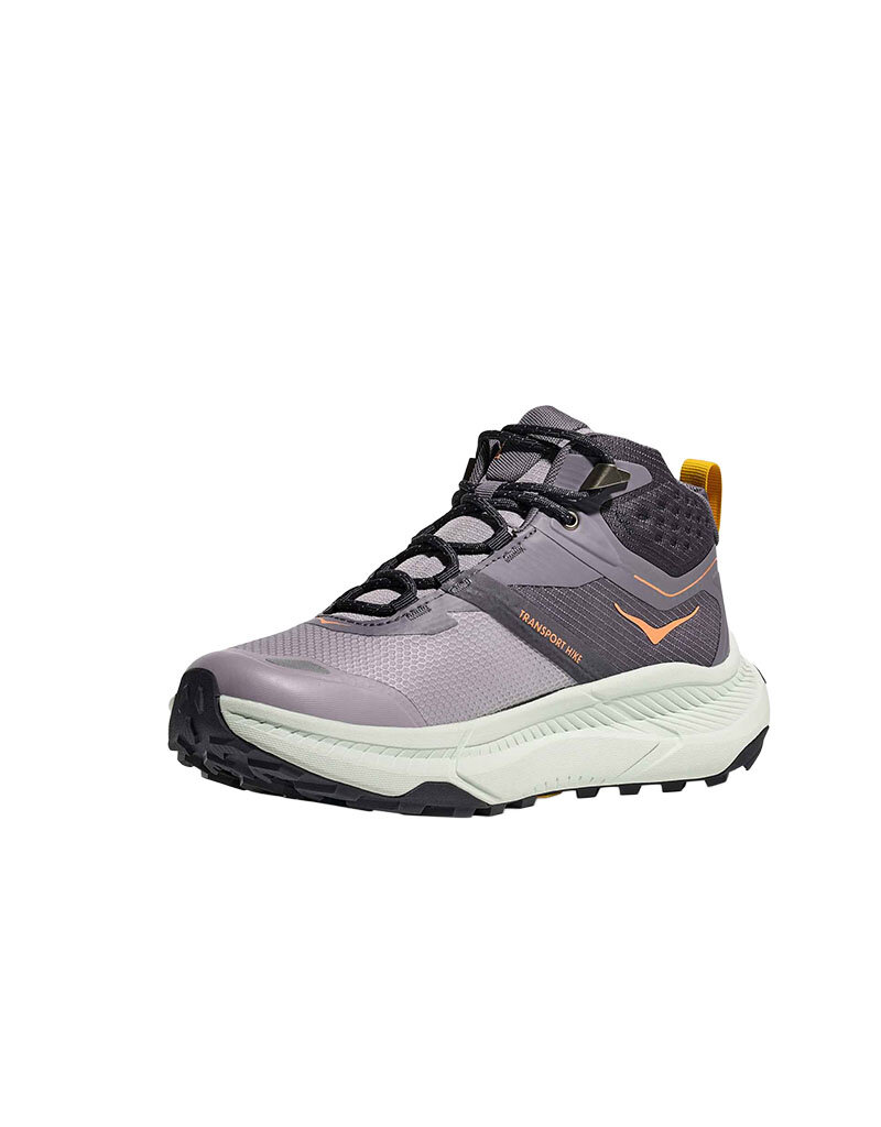 HOKA ONE ONE WOMEN'S TRANSPORT HIKE GTX-GREY SKIES/SEA GLASS