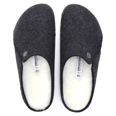 BIRKENSTOCK ZERMATT WOOL FELT SLIPPER-ANTHRACITE