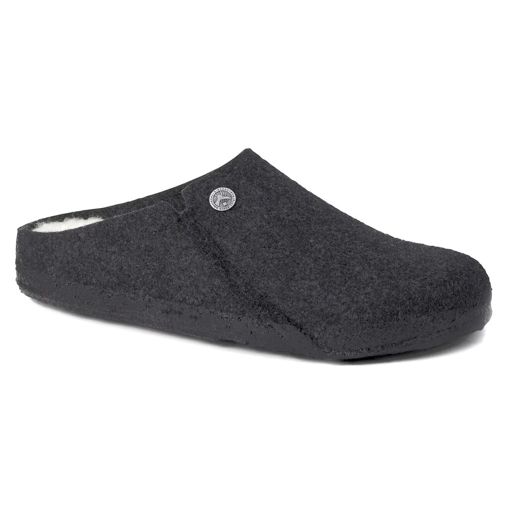 BIRKENSTOCK ZERMATT WOOL FELT SLIPPER-ANTHRACITE