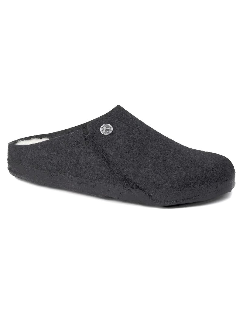BIRKENSTOCK ZERMATT WOOL FELT SLIPPER-ANTHRACITE