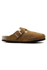 BIRKENSTOCK BOSTON SHEARLING SUEDE LEATHER-MINK BIRKENSTOCK BOSTON SHEARLING SUEDE LEATHER-MINK