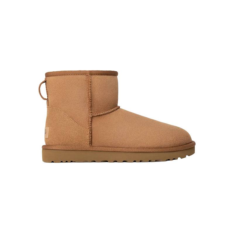 UGG WOMEN'S CLASSIC MINI II BOOT-CHESTNUT
