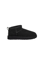 UGG WOMEN'S CLASSIC ULTRA MINI BOOT-BLACK