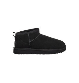 UGG WOMEN'S CLASSIC ULTRA MINI BOOT-BLACK