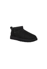 UGG WOMEN'S CLASSIC ULTRA MINI BOOT-BLACK