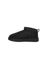 UGG WOMEN'S CLASSIC ULTRA MINI BOOT-BLACK