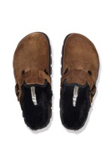 BIRKENSTOCK BOSTON CHUNKY SHEARLING-DARK TEA BIRKENSTOCK BOSTON CHUNKY SHEARLING-DARK TEA