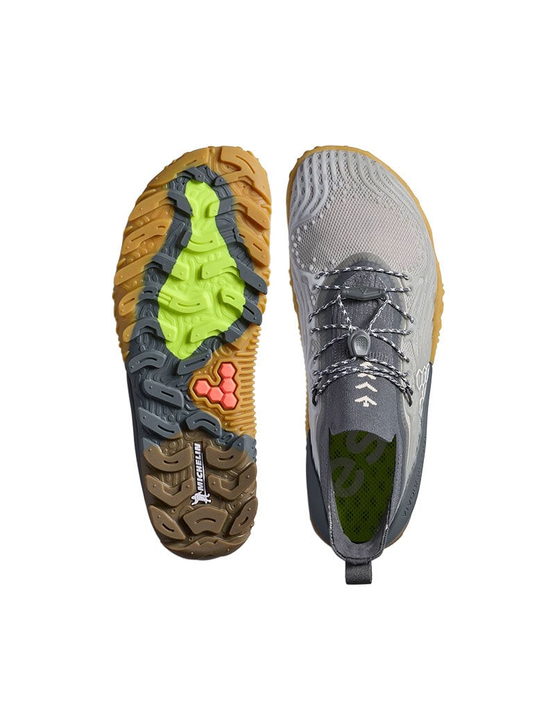 VIVO BAREFOOT MEN'S HYDRA ESC -OBSIDIAN/SAFETY YELLOW