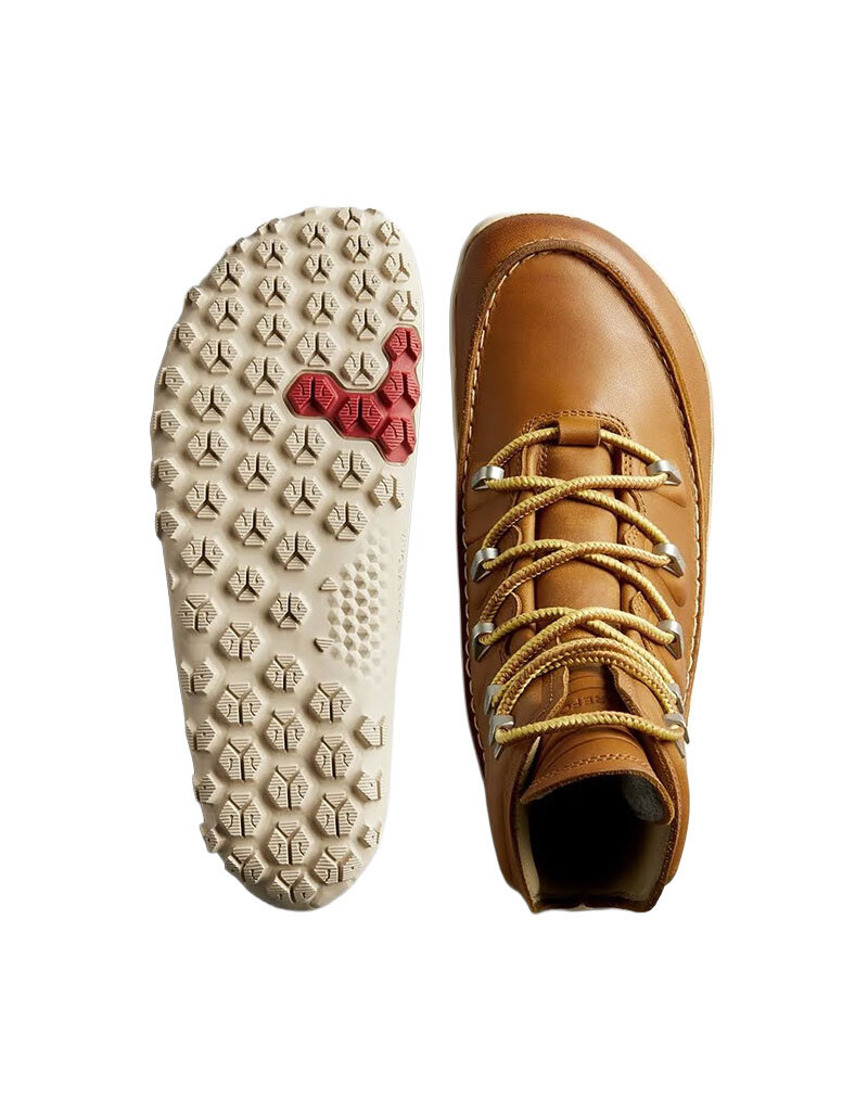 VIVO BAREFOOT MEN'S TRACKER MOC FG2-TAN