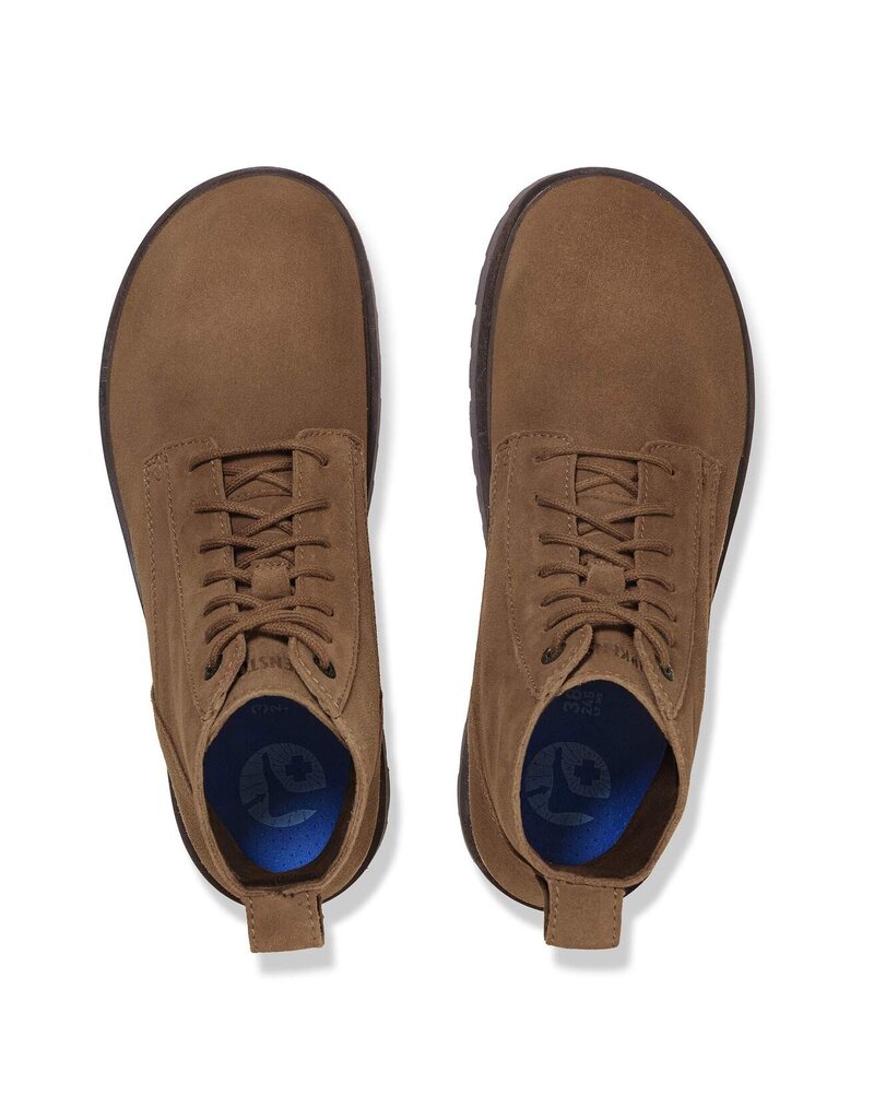 BIRKENSTOCK HIGHWOOD LACE SUEDE-DARK TEA