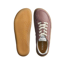 VIVO BAREFOOT WOMEN'S GOBI II PREMIUM LEATHER SNEAKER-TWILIGHT MAUVE