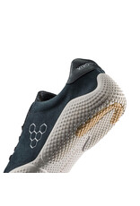 VIVO BAREFOOT WOMEN'S MOTUS STUDIO LEATHER SNEAKER-OBSIDIAN/WHITE