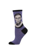 SOCKSMITH WOMEN'S RUTH BADER GINSBURG PORTRAIT
