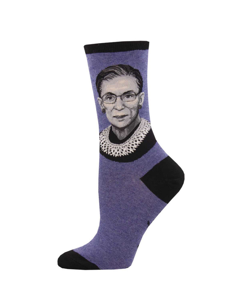 SOCKSMITH WOMEN'S RUTH BADER GINSBURG PORTRAIT