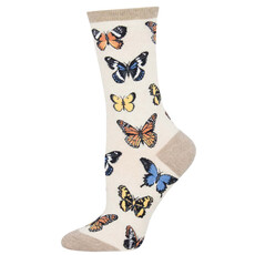 SOCKSMITH WOMEN'S MAJESTIC BUTTERFLIES