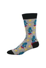 SOCKSMITH MEN'S CHARGE OF THE ROBOTS