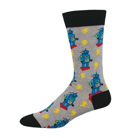 SOCKSMITH MEN'S CHARGE OF THE ROBOTS