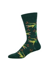 SOCKSMITH SEE YA LATER ALLIGATOR GREEN OS