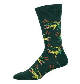 SOCKSMITH SEE YA LATER ALLIGATOR GREEN OS