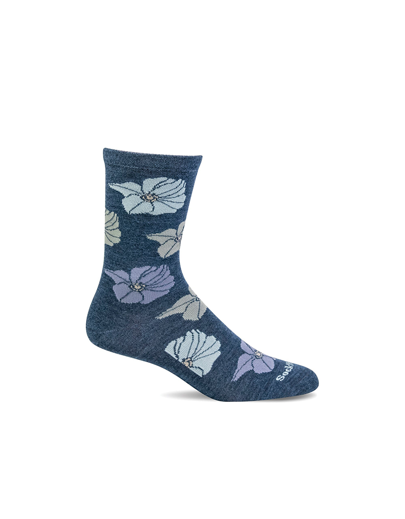 SOCKWELL WOMEN'S BIG BLOOM-DENIM