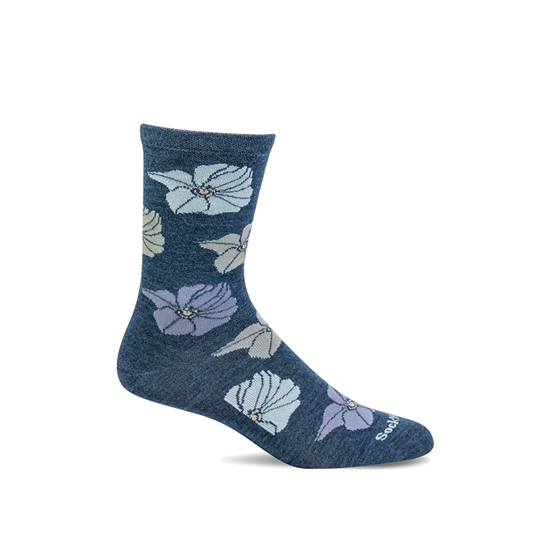 SOCKWELL WOMEN'S BIG BLOOM-DENIM