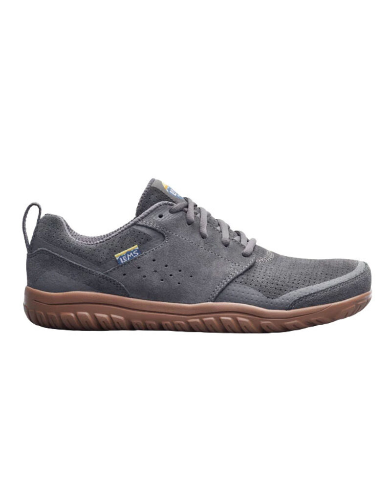 LEMS MEN'S PRIMAL ZEN SUEDE-GRAPHITE