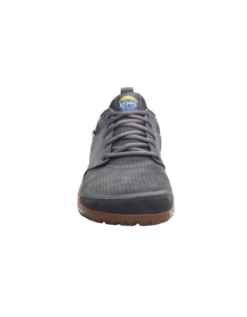 LEMS MEN'S PRIMAL ZEN SUEDE-GRAPHITE