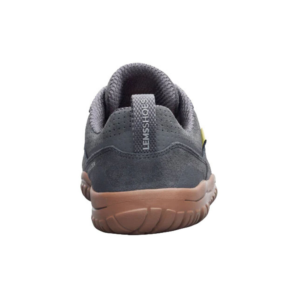 LEMS MEN'S PRIMAL ZEN SUEDE-GRAPHITE