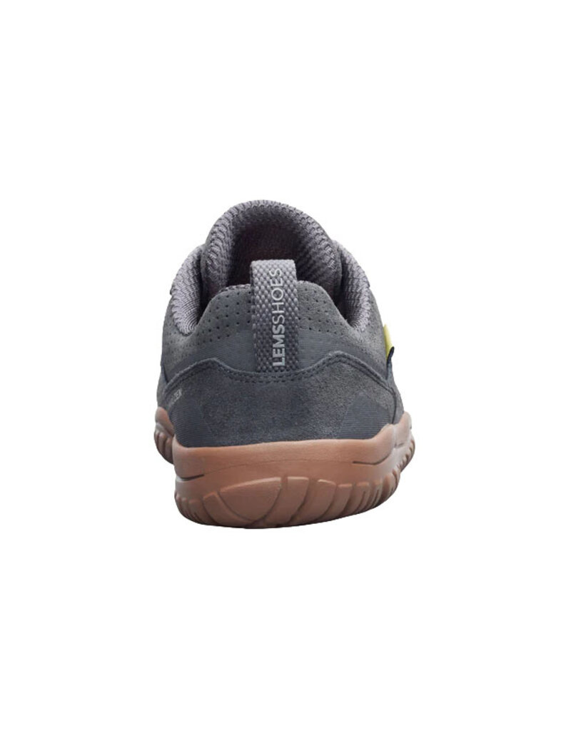 LEMS MEN'S PRIMAL ZEN SUEDE-GRAPHITE