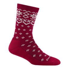 DARN TOUGH 6088 WOMEN'S SHETLAND BURGUNDY