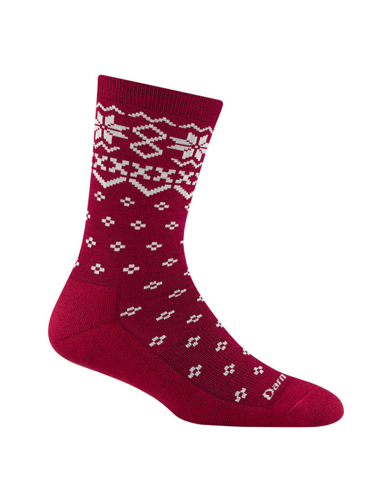 DARN TOUGH 6088 WOMEN'S SHETLAND BURGUNDY