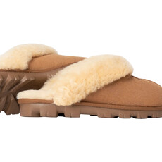 UGG WOMEN'S COQUETTE SLIPPER-CHESTNUT | BEND SHOE CO