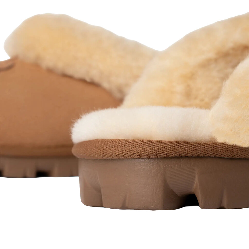 UGG WOMEN'S COQUETTE SLIPPER-CHESTNUT | BEND SHOE CO