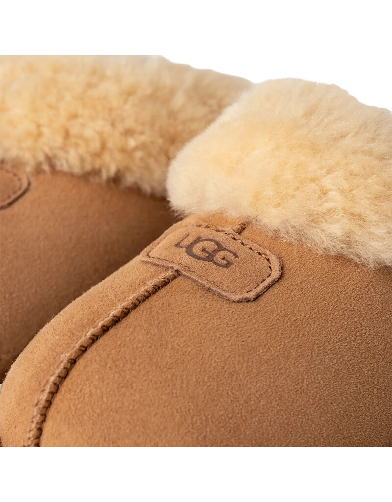 UGG WOMEN'S COQUETTE SLIPPER-CHESTNUT