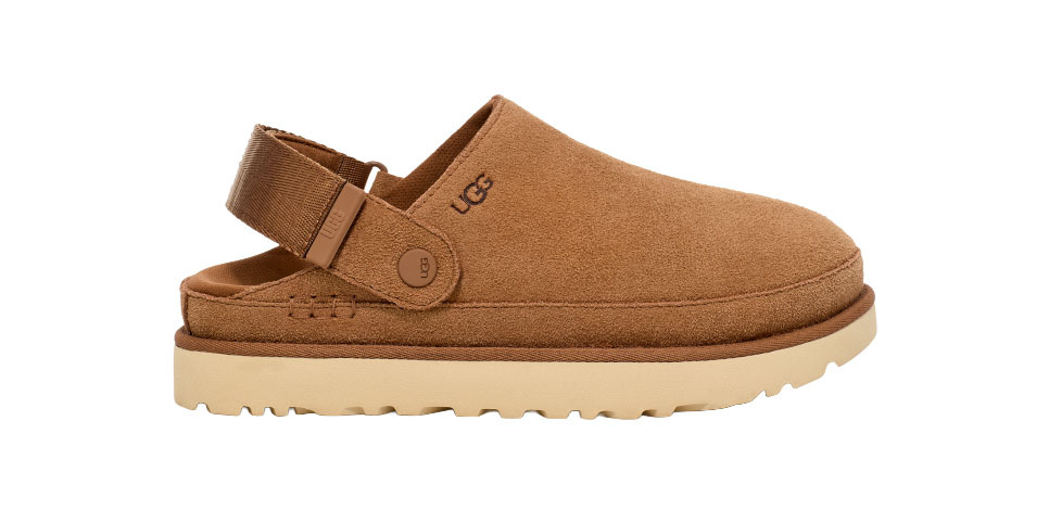 UGG WOMEN'S GOLDENSTAR CLOG-CHESTNUT