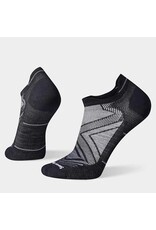 SMARTWOOL MEN'S RUN ZERO CUSHION LOW ANKLE-BLACK