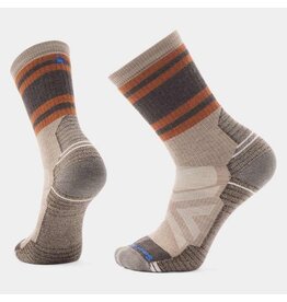 SMARTWOOL MEN'S HIKE FULL CUSHION LOLO TRAIL CREW-FOSSIL