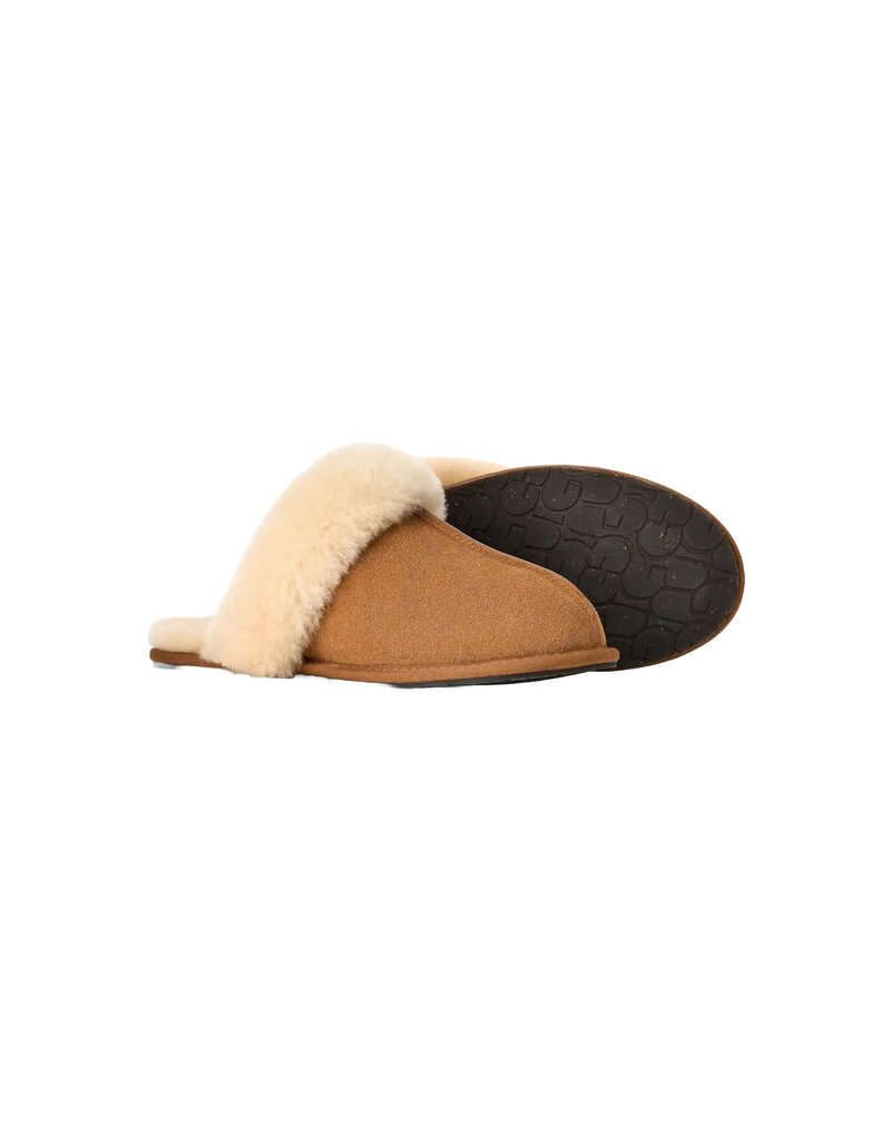 UGG WOMEN'S SCUFFETTE II SLIPPER-CHESTNUT