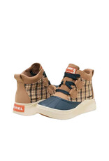 SOREL WOMEN'S OUT N ABOUT IV CLASSIC WATERPROOF-TAWNY BUFF/NIGHT SHADOW